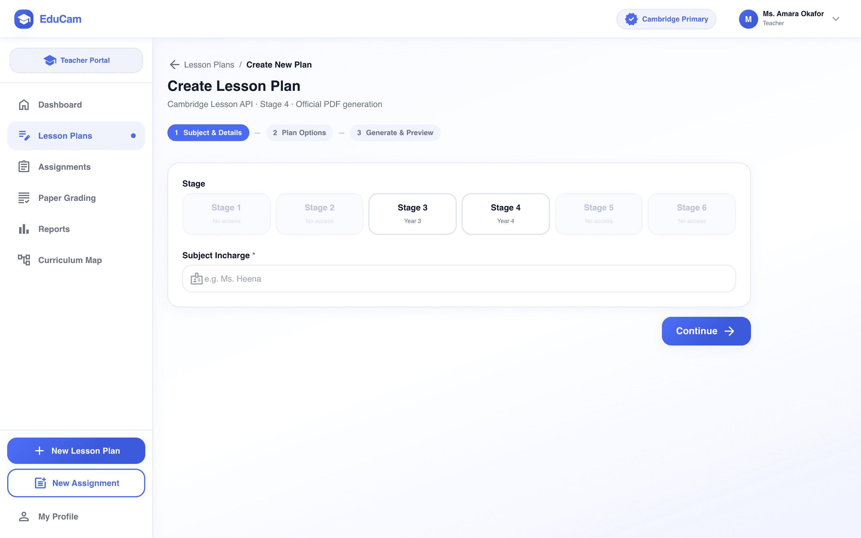 AI plan generator